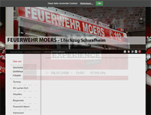 Tablet Screenshot of loeschzug5.de
